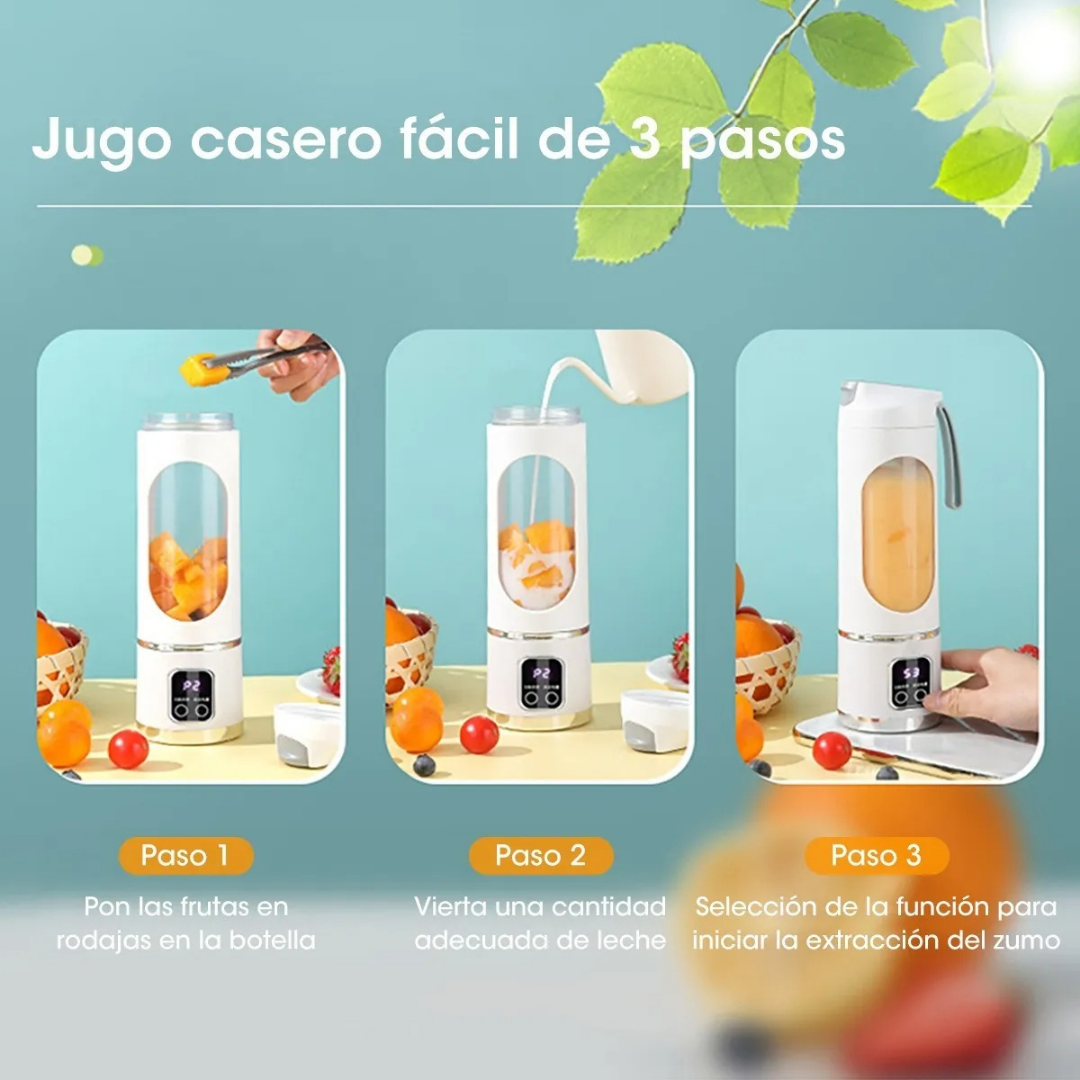 Licuadora Procesadora Portatil Usb Jugos