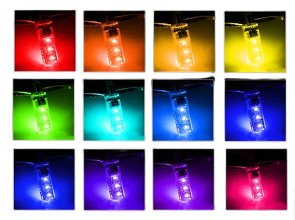Lâmpada Led T10 Lanterna Varias Cores