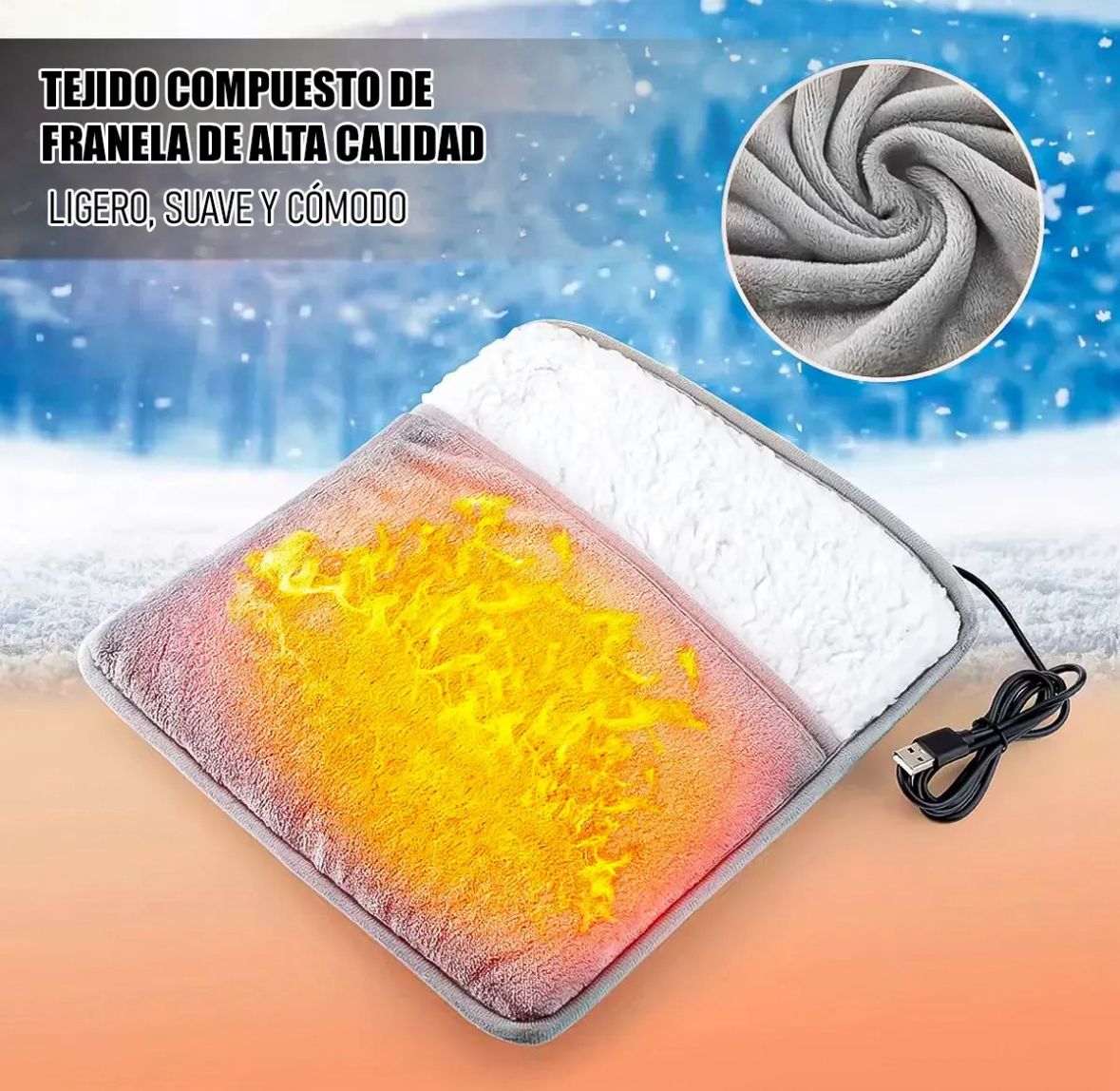 Calienta Pies Electrico Arcashopping Usb