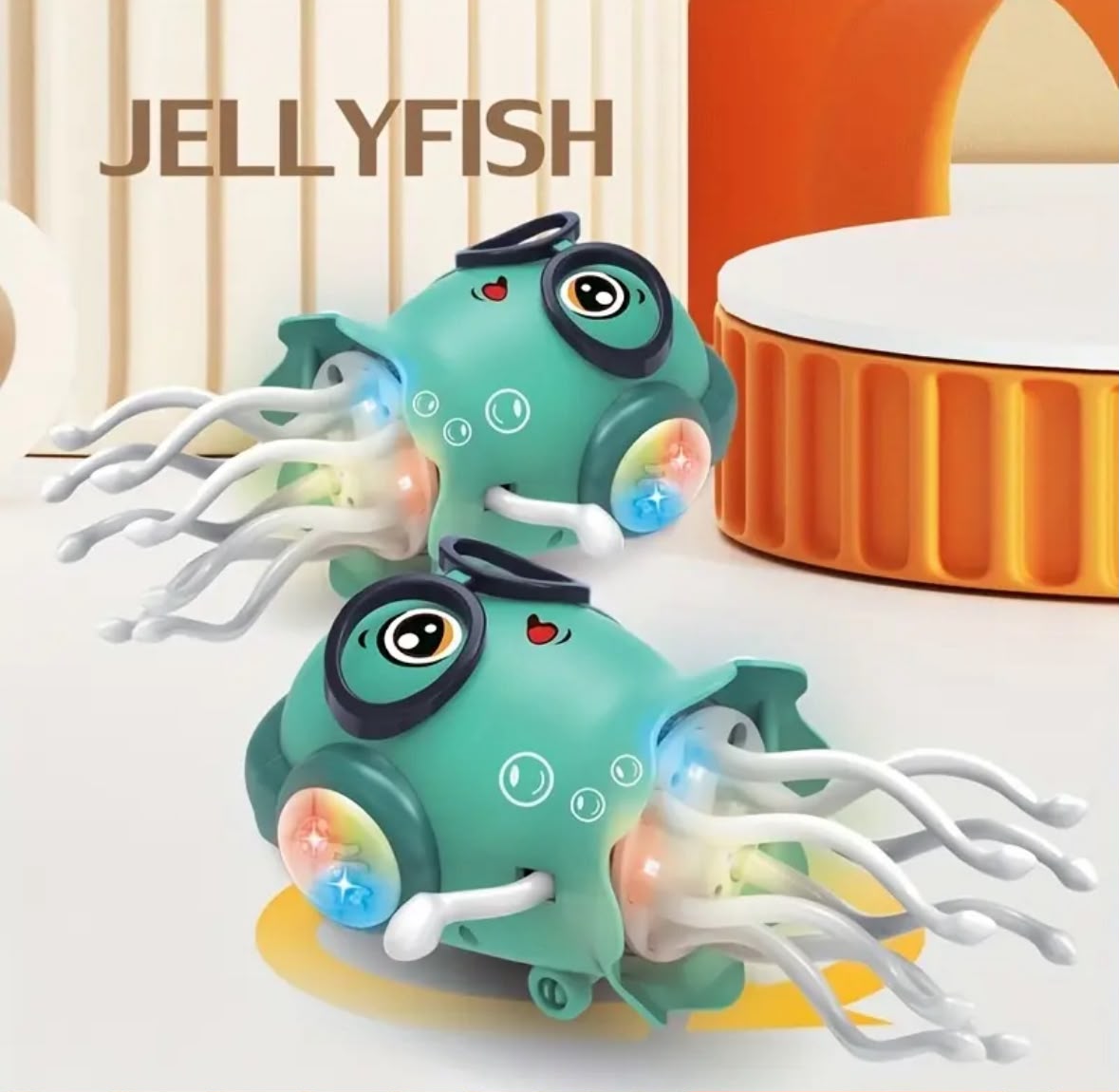Pulpo Bailarín Interactivo con Música y Luces LED | Robot Inteligente para Niños