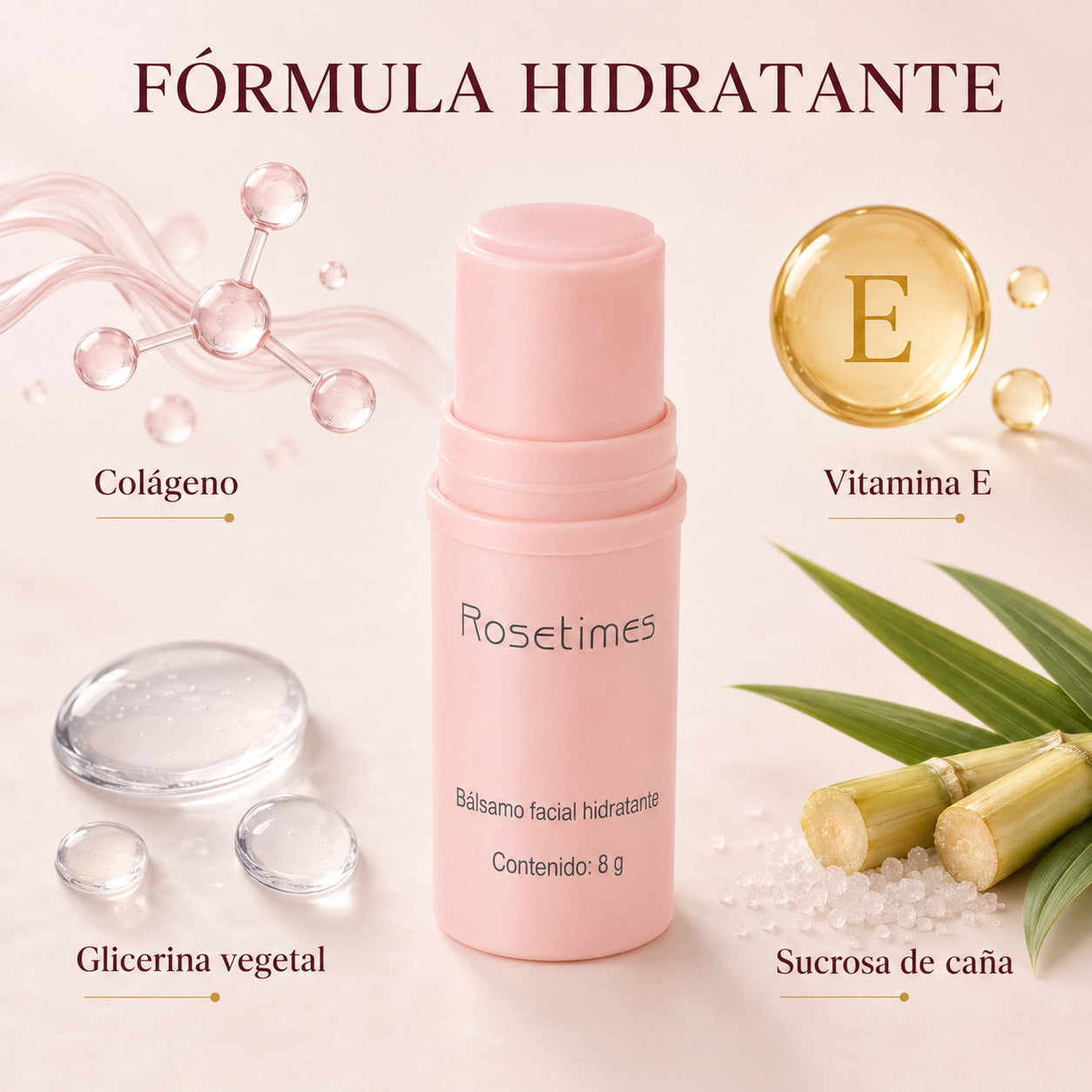 Balsamo facial antiarrugas